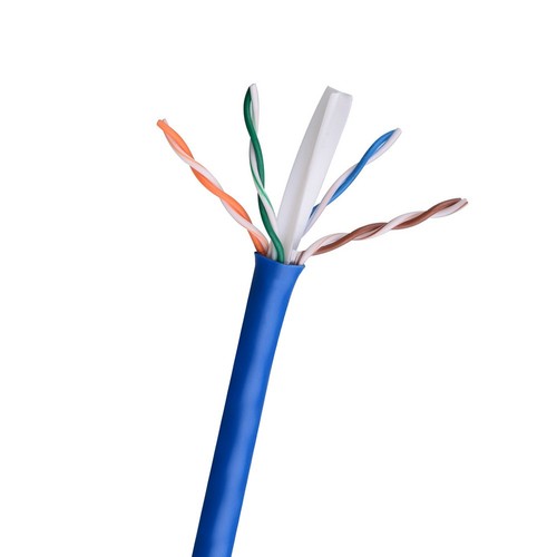 varias longitudes para escoger External 100m para uso en exteriores Cable de red externa de cobre sólido de RosenetSys cable resistente Cat6 con doble forro y carrete color negro 